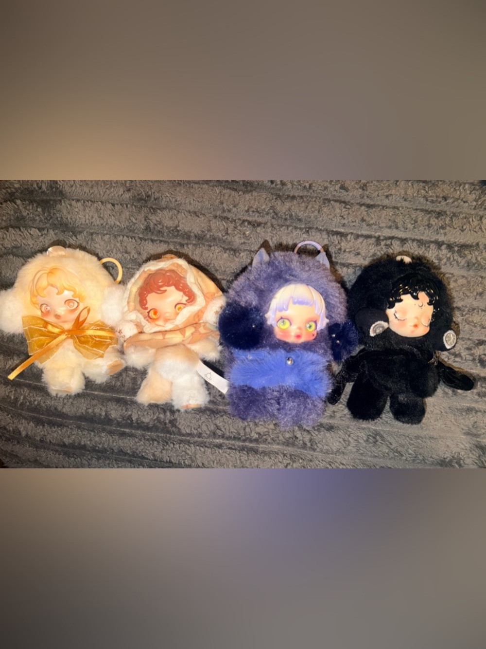 Skull Panda Keychains